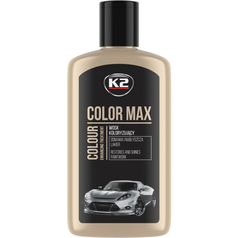 CERA COLOR MAX NEGRO PARA VEHICULO 250ML (BLACK)