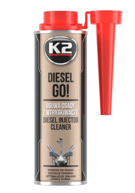 LIMPIADOR DE INYECTOR DE COMBUSTIBLE DIESEL GO 250ML